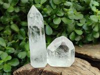 Polished Clear Quartz Crystals x 6 From Madagascar - Toprock Gemstones and Minerals