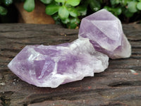 Polished Jacaranda Amethyst Quartz Crystals x 6 from Mumbwa, Zambia - Toprock Gemstones and Minerals