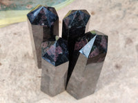 Polished Iolite Points x 4 From Ambatofinandrahana, Madagascar - Toprock Gemstones and Minerals