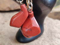 Polished Red Jasper Golf Driver Keyring - Sold Per Item - From South Africa - Toprock Gemstones and Minerals