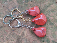 Polished Red Jasper Golf Driver Keyring - Sold Per Item - From South Africa - Toprock Gemstones and Minerals