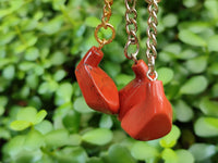 Polished Red Jasper Golf Driver Keyring - Sold Per Item - From South Africa - Toprock Gemstones and Minerals