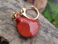 Polished Red Jasper Golf Driver Keyring - Sold Per Item - From South Africa - Toprock Gemstones and Minerals