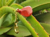 Polished Red Jasper Golf Driver Keyring - Sold Per Item - From South Africa - Toprock Gemstones and Minerals
