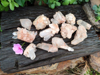 Natural Quartz Clusters x 12 From Mpika, Zambia - Toprock Gemstones and Minerals