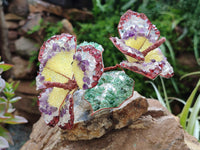 Hand Made Mixed Gemstone Bouquet of Lillies - sold per piece - From South Africa - Toprock Gemstones and Minerals