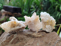 Natural Limonite Quartz Clusters x 35 From Solwezi, Zambia - Toprock Gemstones and Minerals
