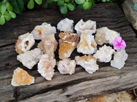 Natural Limonite Quartz Clusters x 35 From Solwezi, Zambia - Toprock Gemstones and Minerals