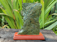 Hand Made Green Verdite Giraffe Carving x 1 From Zimbabwe - Toprock Gemstones and Minerals