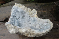Natural Celestite Geode Specimen x 1 From Sakoany, Madagascar - Toprock Gemstones and Minerals