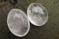 Polished Assortment Of Quartz Palm Stones x 12 From Madagascar - Toprock Gemstones and Minerals