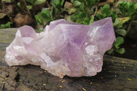 Natural Jacaranda Amethyst Quartz Clusters x 2 from Mumbwa, Zambia - Toprock Gemstones and Minerals