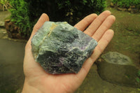 Natural Watermelon Fluorite Cobbed Specimens x 5 From Uis, Namibia - Toprock Gemstones and Minerals