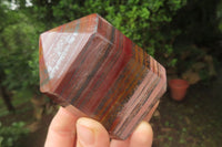 Polished Tiger Iron Jasper Points x 4 From South Africa - Toprock Gemstones and Minerals