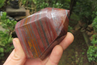 Polished Tiger Iron Jasper Points x 4 From South Africa - Toprock Gemstones and Minerals