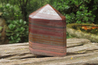 Polished Tiger Iron Jasper Points x 4 From South Africa - Toprock Gemstones and Minerals