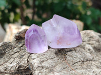 Polished Smokey Amethyst Window Quartz Points x 20 From Akansobe, Madagascar - Toprock Gemstones and Minerals