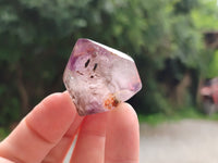 Polished Smokey Amethyst Window Quartz Points x 20 From Akansobe, Madagascar - Toprock Gemstones and Minerals
