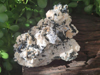 Natural Schorl Black Tourmaline Specimens x 2 From Erongo, Namibia - Toprock Gemstones and Minerals