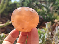 Polished Flower Agate Galet-Palm Stones x 24 From Antsahalova, Madagascar - Toprock Gemstones and Minerals