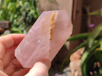 Polished Rose Quartz Points x 6 From Ambatondrazaka, Madagascar - Toprock Gemstones and Minerals