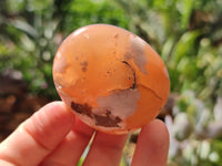 Polished Flower Agate Galet-Palm Stones x 12 From Antsahalova, Madagascar - Toprock Gemstones and Minerals