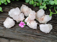 Natural Amethyst Spirit Quartz Clusters x 6 From Boekenhouthoek, South Africa - Toprock Gemstones and Minerals