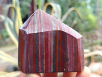 Polished Tiger Iron Jasper Points x 4 From South Africa - Toprock Gemstones and Minerals