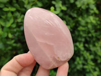 Polished Rose Quartz Standing Free Forms x 6 From Madagascar - Toprock Gemstones and Minerals