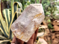 Polished Clear Quartz Crystals x 3 From Madagascar - Toprock Gemstones and Minerals