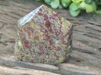 Polished Bastite Dragons Blood Stone Points x 3 From Tshipise, South Africa - Toprock Gemstones and Minerals