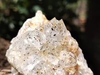 Natural Limonite Quartz Clusters x 12 From Solwezi, Zambia - Toprock Gemstones and Minerals