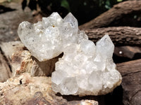 Natural Limonite Quartz Clusters x 12 From Solwezi, Zambia - Toprock Gemstones and Minerals