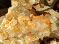 Natural Limonite Quartz Clusters x 3 From Solwezi, Zambia - Toprock Gemstones and Minerals