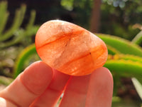 Polished Carnelian Palm Stones x 24 From Madagascar - Toprock Gemstones and Minerals