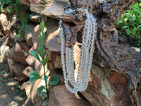 Polished Clear Quartz Beaded Necklace - Sold Per Item- From Madagascar - Toprock Gemstones and Minerals