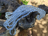 Polished Clear Quartz Beaded Necklace - Sold Per Item- From Madagascar - Toprock Gemstones and Minerals