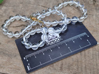 Polished Clear Quartz Beaded Necklace - Sold Per Item- From Madagascar - Toprock Gemstones and Minerals