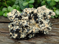 Natural Schorl Black Tourmaline Specimens x 2 From Erongo, Namibia - Toprock Gemstones and Minerals