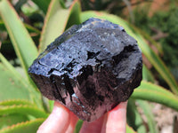 Natural Schorl Black Tourmaline Specimens x 2 From Erongo, Namibia - Toprock Gemstones and Minerals