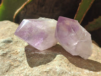 Natural Jacaranda Amethyst Quartz Crystals x 12 from Mumbwa, Zambia - Toprock Gemstones and Minerals