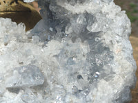 Natural Celestite Geode Specimen x 1 From Sakoany, Madagascar - Toprock Gemstones and Minerals