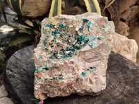 Natural Dioptase Matrix Specimen x 1 From Namibia - Toprock Gemstones and Minerals