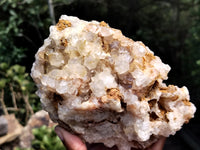 Natural Limonite Quartz Clusters x 4 From Solwezi, Zambia - Toprock Gemstones and Minerals