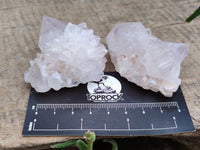 Natural Amethyst Spirit Quartz Clusters x 13 From Boekenhouthoek, South Africa - Toprock Gemstones and Minerals