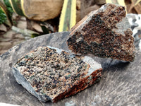 Natural Libethenite Crystals On Dolomite Matrix Specimens x 4 From Shituru, Congo - Toprock Gemstones and Minerals