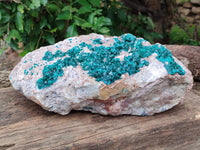 Natural Dioptase Cabinet Specimen x 1 From Congo - Toprock Gemstones and Minerals
