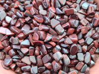 Polished Red Tigers Eye Tumble Stones - sold per kg - From South Africa - Toprock Gemstones and Minerals