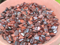 Polished Red Tigers Eye Tumble Stones - sold per kg - From South Africa - Toprock Gemstones and Minerals