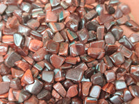 Polished Red Tigers Eye Tumble Stones - sold per kg - From South Africa - Toprock Gemstones and Minerals